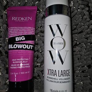 ColorWow Xtra Large & Redken Big Blowout